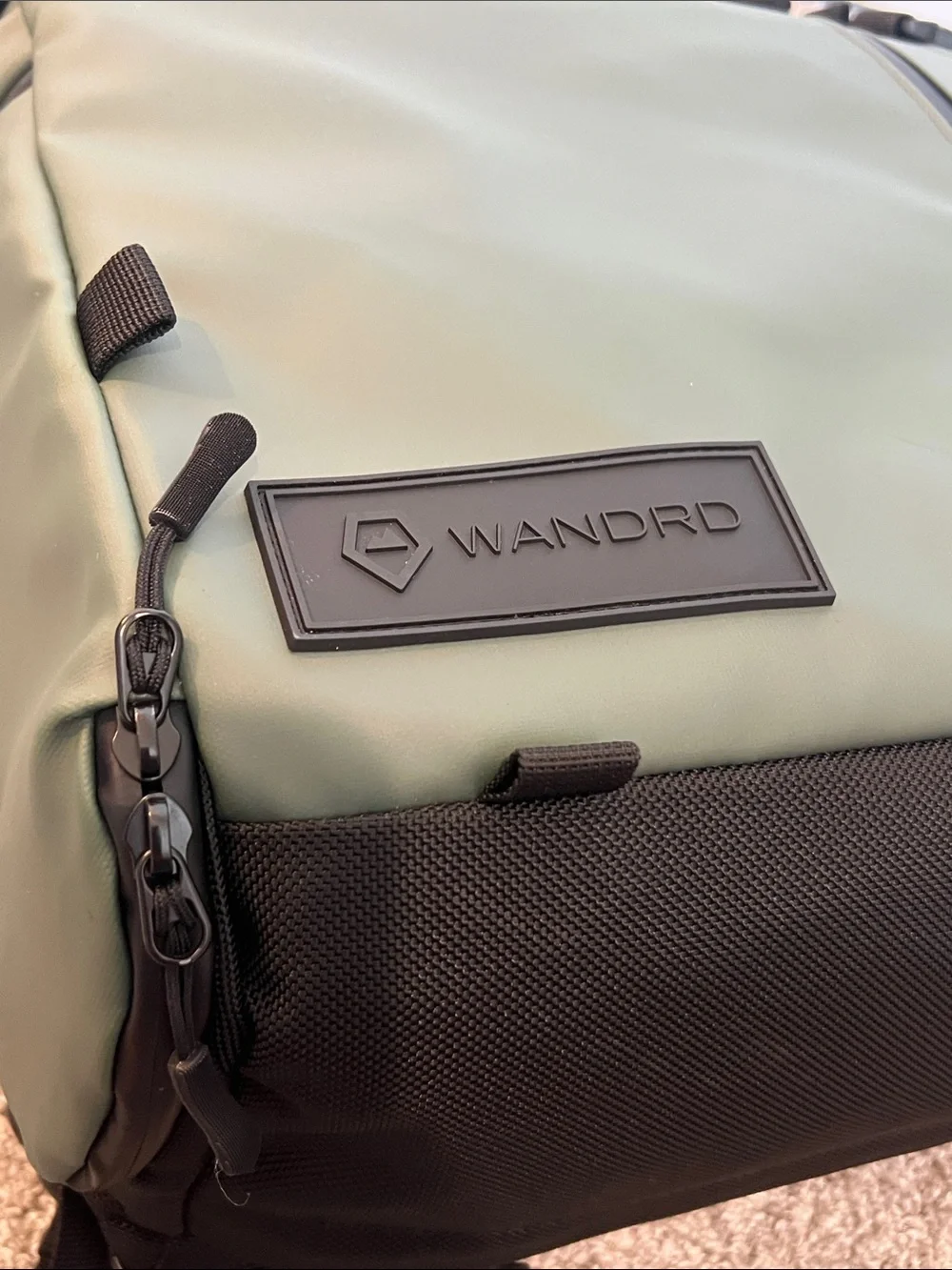 WANDRD PRVKE 21L Camera Backpack Green Roll Top w/ Camera Cube Laptop Travel Bag